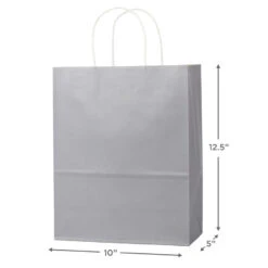 Hallmark 12.5" 12-Pack Assorted Kraft Paper Gift Bags 11 Hallmark 12.5" 12-Pack Assorted Kraft Paper Gift Bags -Hallmark Sales 12.5 Prints and Solids 12Pack Assorted Gift Bags 5EGB6049 03