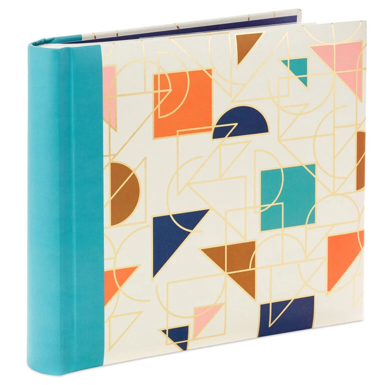 Hallmark Bright Geometric On White Photo Album 1 Hallmark Bright Geometric On White Photo Album