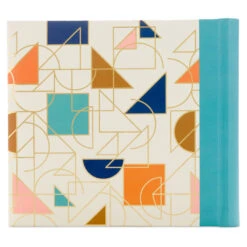 Hallmark Bright Geometric On White Photo Album 7 Hallmark Bright Geometric On White Photo Album -Hallmark Sales 200Photo Album Geometric Print on White 1EDY3142 04