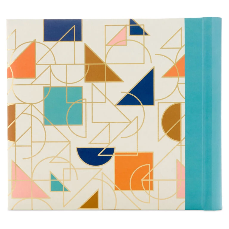 Hallmark Bright Geometric On White Photo Album 4 Hallmark Bright Geometric On White Photo Album - Image 4