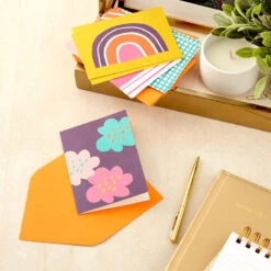 Hallmark Abstract Doodles And Dots Boxed Blank Note Cards, Pack Of 48 -Hallmark Sales Abstract Doodles and Dots Boxed Blank Note Cards 5STZ1092 06