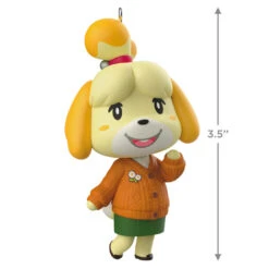 Hallmark Nintendo Animal Crossing™ Isabelle Ornament -Hallmark Sales Animal Crossing Isabelle Keepsake Ornament 1899QXI6317 03