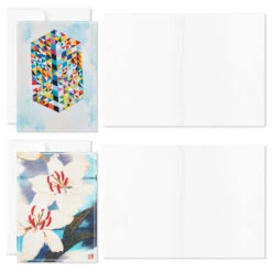 Hallmark ArtLifting Nature And Abstracts Blank Note Cards Assortment, Box Of 24 -Hallmark Sales ArtLifting Nature Art Assorted Boxed Blank Cards 3SOM1334 04