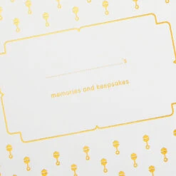 Hallmark Baby's Memories Gray Memory Box -Hallmark Sales Baby Memories Gray Memory Box 1BBY4672 04