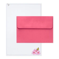 Hallmark Marjolein Bastin Pink Flowers Stationery Set, 40 Sheets 9 Hallmark Marjolein Bastin Pink Flowers Stationery Set, 40 Sheets -Hallmark Sales Bastin Pink Flowers Blank Sheets Stationery Set 1STN1142 03
