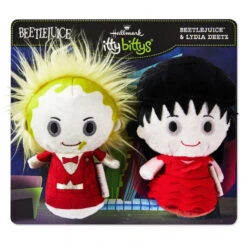 Hallmark Itty Bittys® Beetlejuice™ And Lydia Deetz Plush, Set Of 2 -Hallmark Sales Beetlejuice and Lydia Deetz Plush itty bittys 1KDD2094 03
