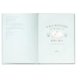 Hallmark Bible Blessings For Your Baby Boy Book -Hallmark Sales Bible Blessings for Your Baby Boy Book 1BOK1473 03