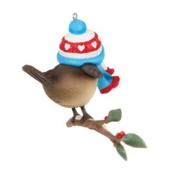 Hallmark Cozy Critters Special Edition Ornament -Hallmark Sales Bird on Snowy Tree Branch Keepsake Ornament 1699QGO2797 06