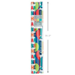 Hallmark Birthday Celebration 3-Pack Reversible Wrapping Paper -Hallmark Sales Birthday Celebration 3Pack Reversible Wrapping Paper 5EWR2946 03