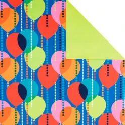 Hallmark Birthday Celebration 3-Pack Reversible Wrapping Paper -Hallmark Sales Birthday Celebration 3Pack Reversible Wrapping Paper 5EWR2946 05