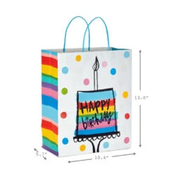 Hallmark Birthday Cheer 8-Pack Assorted Gift Bags -Hallmark Sales Birthday Cheer Medium and Large Gift Bags 5EGB6365 03