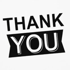 Hallmark Black-and-White Assorted Blank Thank-You Notes, Pack Of 48 -Hallmark Sales BlackandWhite Assorted Blank ThankYou Notes 5STZ5121 03