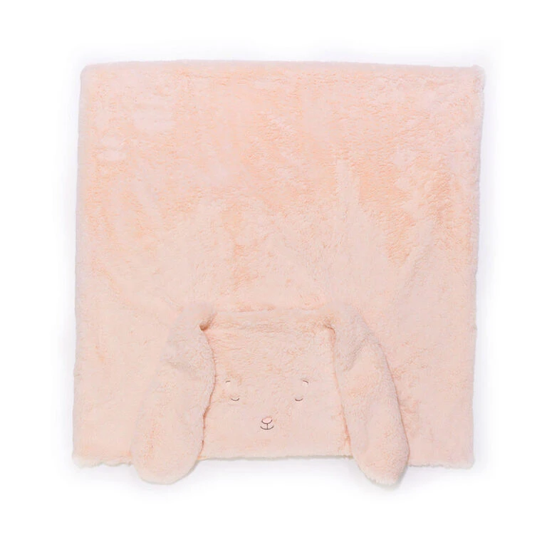 Bunnies By The Bay Blossom Bunny Tuck Me In Blanket, 28" 2 Bunnies By The Bay Blossom Bunny Tuck Me In Blanket, 28" - Image 2