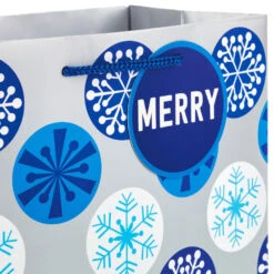 Hallmark Blue And Silver 8-Pack Holiday Gift Bags, Assorted Sizes And Designs 10 Hallmark Blue And Silver 8-Pack Holiday Gift Bags, Assorted Sizes And Designs -Hallmark Sales Blue and Silver Holiday Gift Bags Bulk Pack XGB4895 05