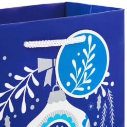 Hallmark Blue And Silver 8-Pack Holiday Gift Bags, Assorted Sizes And Designs 11 Hallmark Blue And Silver 8-Pack Holiday Gift Bags, Assorted Sizes And Designs -Hallmark Sales Blue and Silver Holiday Gift Bags Bulk Pack XGB4895 06