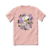 Brief Insanity Snoopy Floral T-Shirt, Medium