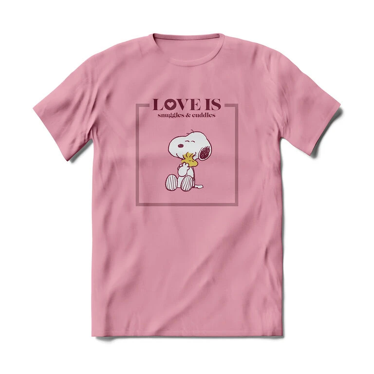 Brief Insanity Snoopy Love T-Shirt, Small 1 Brief Insanity Snoopy Love T-Shirt, Small