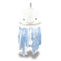 Bubbles The Jellyfish Stuffed Animal With Light And Sound, 8" H