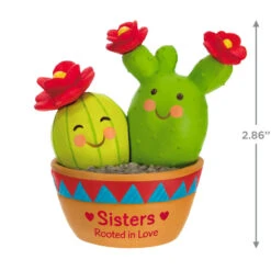 Hallmark Cactus Sisters Ornament 8 Hallmark Cactus Sisters Ornament -Hallmark Sales Cactus Sisters Rooted in Love Keepsake Ornament 1599QGO2569 03
