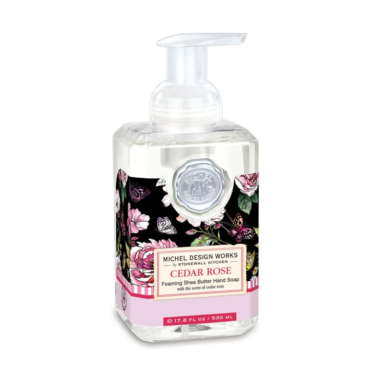 Michel Design Works Cedar Rose Foaming Hand Soap, 17.8 Oz. 1 Michel Design Works Cedar Rose Foaming Hand Soap, 17.8 Oz.