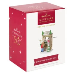 Hallmark Christmas Window 2023 Exclusive Ornament -Hallmark Sales Christmas Window 2023 Exclusive Ornament 2299QXC5618 04