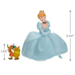 Hallmark Disney Cinderella Jaq And Gus Love Cinderelly Christmas Ornaments, Set Of 2 -Hallmark Sales Cinderella Jaq and Gus Keepsake Ornaments 2499QXD6619 03