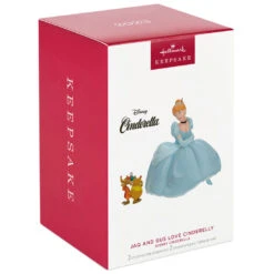 Hallmark Disney Cinderella Jaq And Gus Love Cinderelly Christmas Ornaments, Set Of 2 -Hallmark Sales Cinderella Jaq and Gus Keepsake Ornaments 2499QXD6619 04