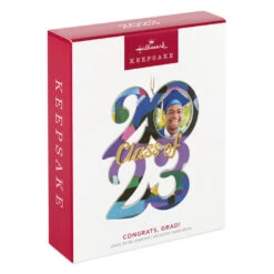 Hallmark Congrats, Grad! 2023 Ceramic Photo Frame Ornament 9 Hallmark Congrats, Grad! 2023 Ceramic Photo Frame Ornament -Hallmark Sales Class of 2023 Picture Frame Keepsake Ornament 1999QHX3089 04