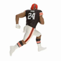 Hallmark NFL Cleveland Browns Nick Chubb Ornament 11 Hallmark NFL Cleveland Browns Nick Chubb Ornament -Hallmark Sales Cleveland Browns Nick Chubb Keepsake Ornament 2299QXI7159 06