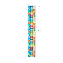Hallmark Colorful Celebration 3-Pack Wrapping Paper, 55 Sq. Ft. Total -Hallmark Sales Colorful Celebration 3Pack Wrapping Paper Rolls 5EWR6373 03