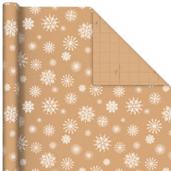 Hallmark Colorful Christmas 4-Pack Kraft Wrapping Paper Assortment, 88 Sq. Ft. -Hallmark Sales Colorful Christmas Assortment Kraft Wrapping Paper 5JXW1212 08