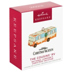 Hallmark Mini National Lampoon's Christmas Vacation™ The Cousins’ RV Ornament, 0.5" -Hallmark Sales Cousin Eddies RV Keepsake Ornament 1299QXM9239 04