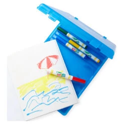 Crayola Color Wonder Stow And Go Studio -Hallmark Sales Crayola Color Wonder Stow and Go Paper and Markers 752580 03