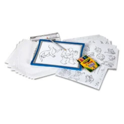 Crayola Blue Light-Up Tracing Pad 5 Crayola Blue Light-Up Tracing Pad -Hallmark Sales Crayola LightUp Tracing Pad for Boy 11CRA2063 03