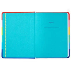 Hallmark Crayola® Every Shade Of Happy Hardback Notebook -Hallmark Sales Crayola Rainbow Stripe Hardcover Notebook 3HWJ2112 03