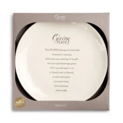 Demdaco Ceramic Giving Plate, 9.5" 5 Demdaco Ceramic Giving Plate, 9.5" -Hallmark Sales Demdaco Ceramic Giving Plate 1004100086 03