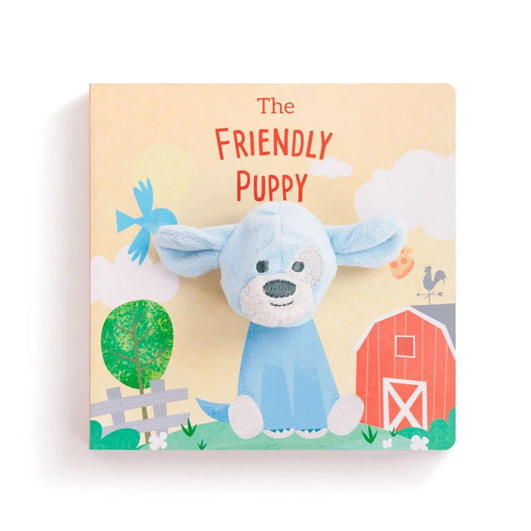 Demdaco The Friendly Puppy Finger Puppet Board Book 1 Demdaco The Friendly Puppy Finger Puppet Board Book