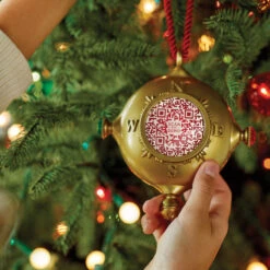 Demdaco Santa's Kindness Ornament And Journal, Set Of 2 13 Demdaco Santa's Kindness Ornament And Journal, Set Of 2 -Hallmark Sales Demdaco Santas Kindness Ornament and Journal 2020230445 06