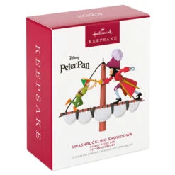 Hallmark Disney Peter Pan 70th Anniversary Swashbuckling Showdown Ornament 9 Hallmark Disney Peter Pan 70th Anniversary Swashbuckling Showdown Ornament -Hallmark Sales Disney Peter Pan and Hook Keepsake Ornament 2499QXD6617 04