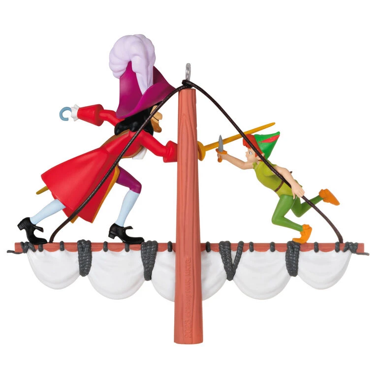 Hallmark Disney Peter Pan 70th Anniversary Swashbuckling Showdown Ornament 6 Hallmark Disney Peter Pan 70th Anniversary Swashbuckling Showdown Ornament - Image 6