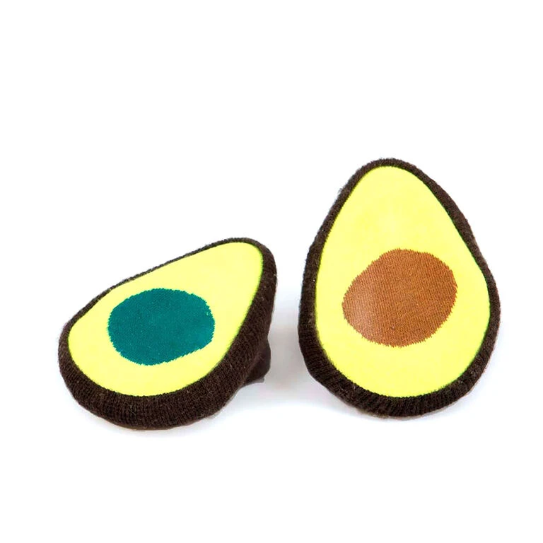 Eat My Socks Ripe Avocado Adult Novelty Socks 2 Eat My Socks Ripe Avocado Adult Novelty Socks - Image 2