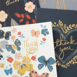 Hallmark Elegant Florals Boxed Blank Thank-You Notes Assortment, Pack Of 48 -Hallmark Sales Elegant Florals Assorted Boxed ThankYou Cards 5STZ1169 03
