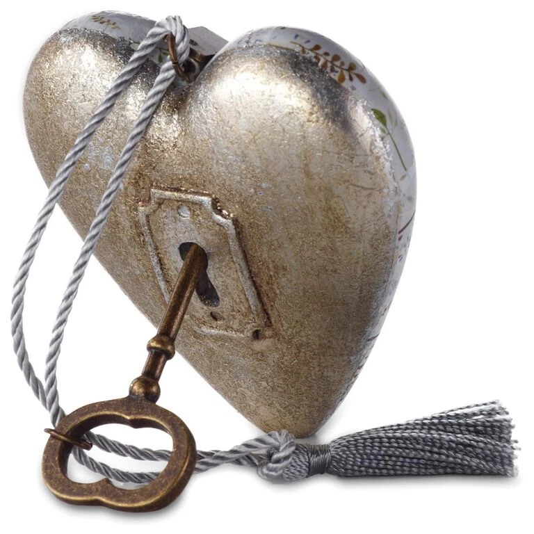50 Years Of Love Art Heart Sculpture, 4" 2 50 Years Of Love Art Heart Sculpture, 4" - Image 2
