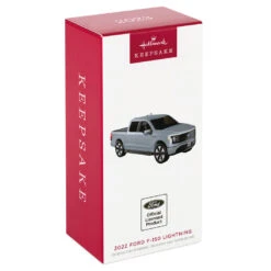 Hallmark 2022 Ford F-150 Lightning 2023 Metal Ornament -Hallmark Sales Ford F150 Truck Keepsake Ornament 2199QXI6017 04