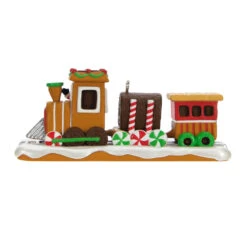 Hallmark Season’s Treatings Ornament 11 Hallmark Season’s Treatings Ornament -Hallmark Sales Gingerbread Train Keepsake Ornament 1699QXR8009 06
