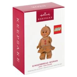 Hallmark Gingerbread Woman LEGO® Minifigure Ornament -Hallmark Sales Gingerbread Woman LEGO Minifig Keepsake Ornament 1699QXI7329 04