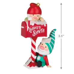 Hallmark Gnome For Christmas Ornament 8 Hallmark Gnome For Christmas Ornament -Hallmark Sales Gnomes Mailing Letter to Santa Keepsake Ornament 1999QXR8109 03