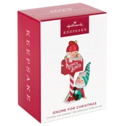 Hallmark Gnome For Christmas Ornament 9 Hallmark Gnome For Christmas Ornament -Hallmark Sales Gnomes Mailing Letter to Santa Keepsake Ornament 1999QXR8109 04