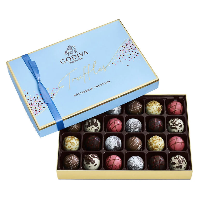 Godiva Assorted Pâtisserie Dessert Truffles Gift Box, 24 Pieces 1 Godiva Assorted Pâtisserie Dessert Truffles Gift Box, 24 Pieces