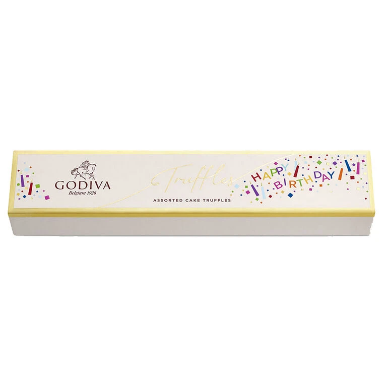 Godiva Assorted Birthday Cake Truffle Flight, 6 Pieces 2 Godiva Assorted Birthday Cake Truffle Flight, 6 Pieces - Image 2